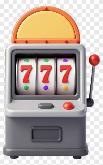 Cartoon Slot Machine With 777 Symbols PNG