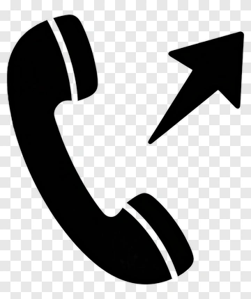 Phone Icon With Upward Arrow PNG