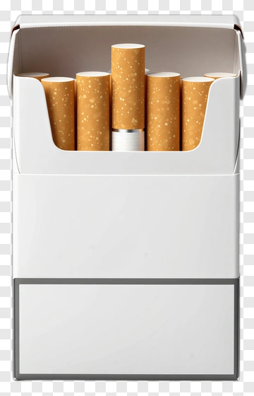 Cigarette Pack With Filtered Cigarettes PNG