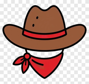 Cowboy Hat And Bandana PNG
