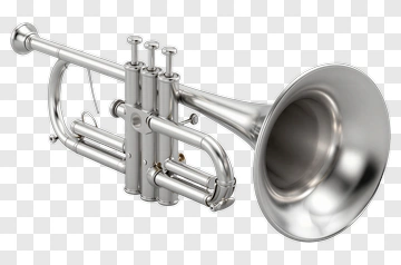 Silver Trumpet PNG