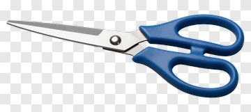 Blue Scissors PNG