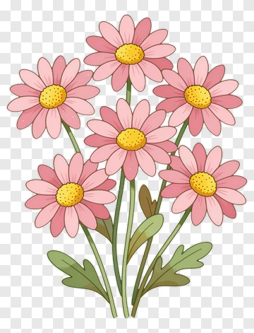 Colorful Flower Bouquet PNG
