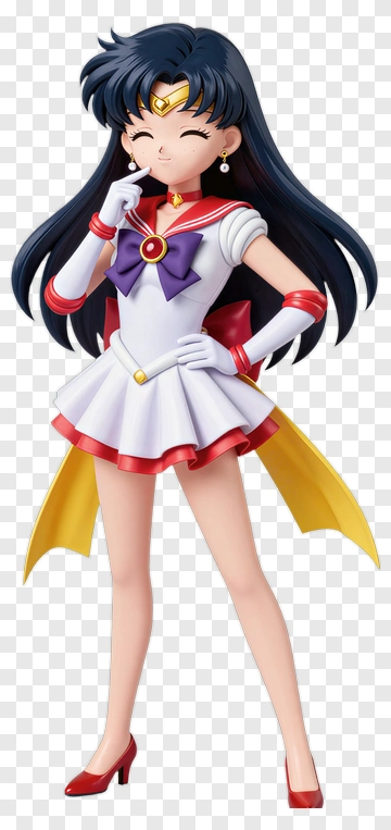 Anime Character In A Sailor Outfit PNG