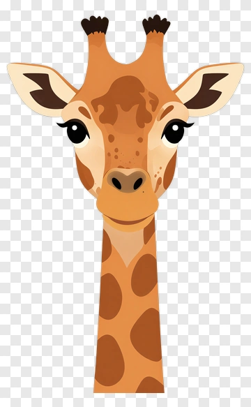 Cartoon Giraffe PNG